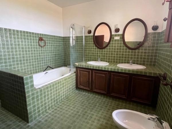PLAISANCE du Gers(32) : ELEGANTE MAISON D'ARCHITECTE 185m2, sans travaux, 6.900m2 de terrain arboré, grande piece de vie, 4  chambres, cheminée, une valeur süre....