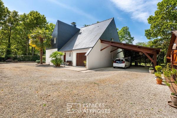 Maison familiale avec grand jardin et véranda – Vigneux de Bretagne