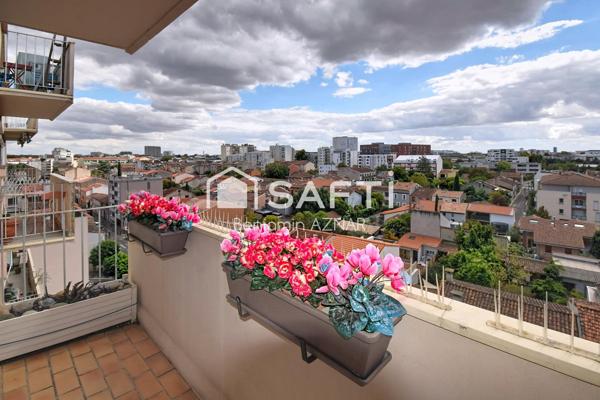 Bourrassol – T3 avec balcon plein sud et vue dégagée