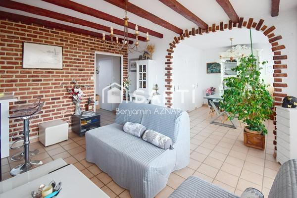 Bourrassol – T3 avec balcon plein sud et vue dégagée