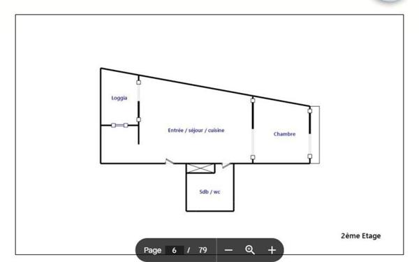 Appartement à vendre    2 pièces • 37,30 m2 Agde