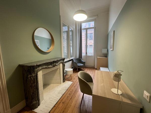 A LOUER : T1 à LILLE • Rue Jacquemars Giélée - VAUBAN • 775 € CC • Réf. 663-3.2