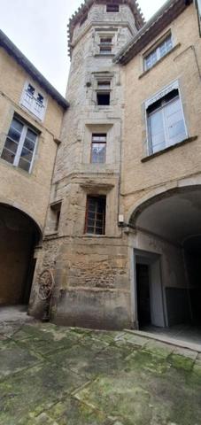 EXCLUSIVITE ! Investissez dans l'histoire ! Un hôtel particulier avec tour classée du XVe siècle, 7 appartements, un local commercial loué et une cour intérieure pleine de charme. Un bien unique à Carcassonne