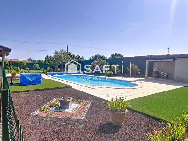 Belle maison de 126m2 sur un terrain de 2600m2