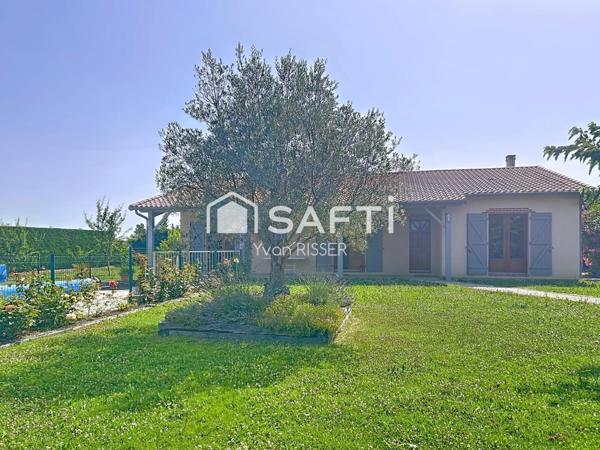 Belle maison de 126m2 sur un terrain de 2600m2