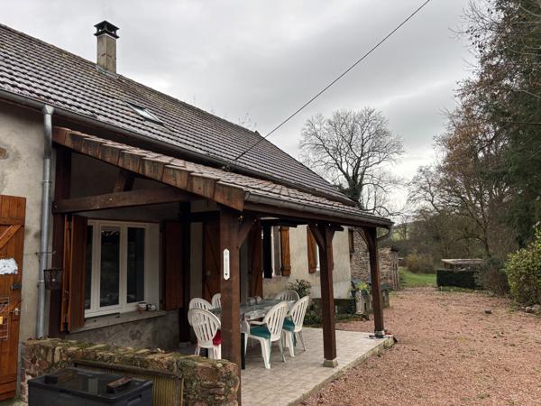 Le Breuil – Charmante propriété avec 2 espaces de vie et accès direct à la rivière Le Breuil (03120)