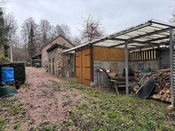 Le Breuil – Charmante propriété avec 2 espaces de vie et accès direct à la rivière Le Breuil (03120)