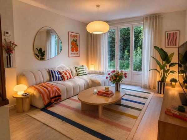 Maison mitoyenne située dans le quartier de Montjoyeux à Tours, offrant 82 m² habitables répartis sur trois niveaux. Fonctionnelle et lumineuse, elle dispose de trois chambres, d'un garage et d'un agréable jardin arboré d'environ 150 m², idéal pour profiter des beaux jours en famille.

La maison a bénéficié de nombreux travaux récents : peintures refaites, sols remplacés, radiateurs changés, démoussage de la toiture et ravalement de façade. Autant d'améliorations qui permettent d'emménager sereinement sans avoir à prévoir de gros travaux.

Située à proximité des écoles, commerces et transports, cette maison constitue une belle opportunité pour une famille ou un primo-accédant à la recherche d'un bien entretenu dans un secteur apprécié de Tours Sud.
