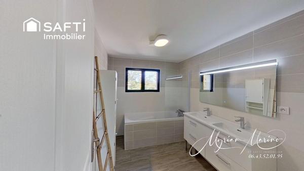Saint-Aygulf – Villa rénovée 4 ch, piscine, double garage, proche plages