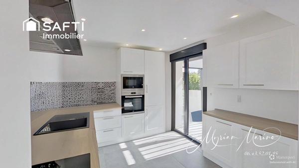 Saint-Aygulf – Villa rénovée 4 ch, piscine, double garage, proche plages