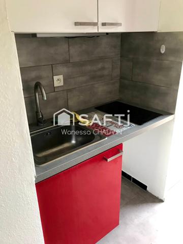 Studio 16 m² vendu loué, forte rentabilité