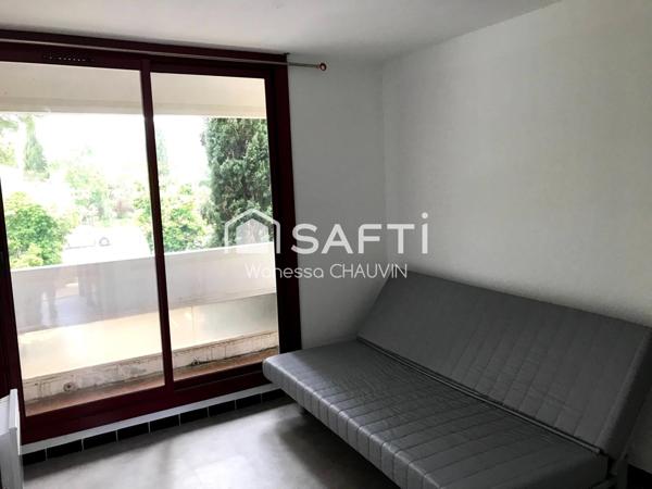 Studio 16 m² vendu loué, forte rentabilité