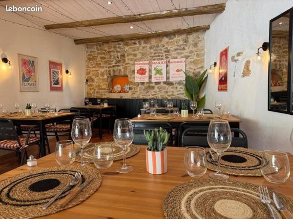À saisir – Fonds de commerce Restaurant / Pizzeria – Clé en main