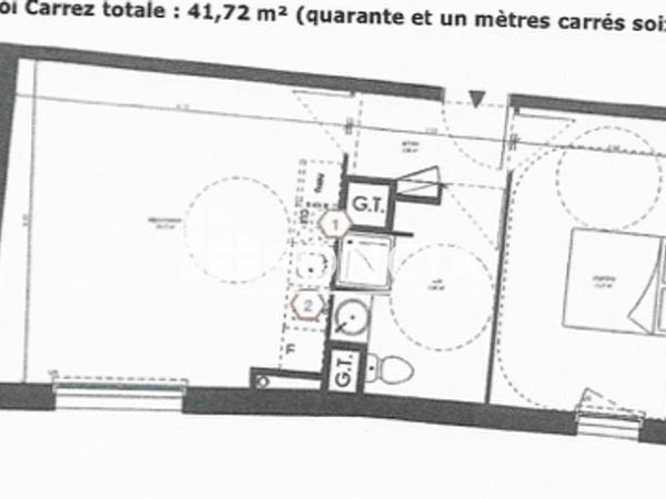 Location Appartement 2 pièces 41.72 m² - LA REINE BLANCHE Orleans 45000