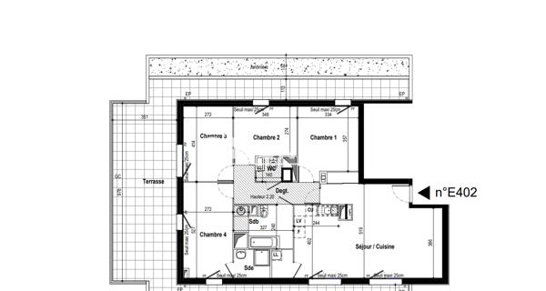 À vendre Appartement 5 pièces 107 m² - Brignais 69530