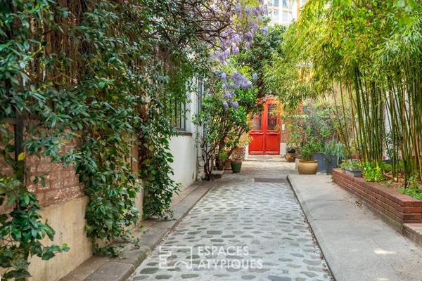 Loft dans une ancienne fabrique de faïence proche du canal St Martin
