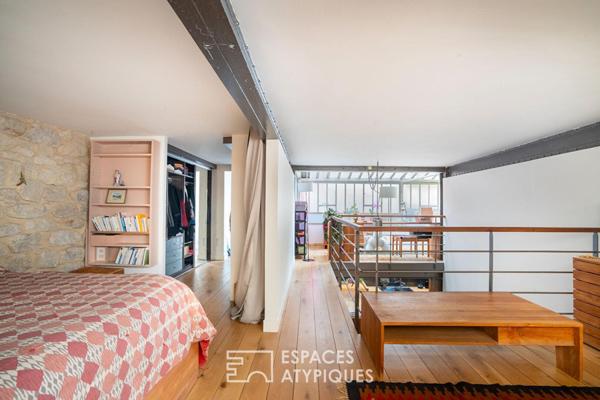 Loft dans une ancienne fabrique de faïence proche du canal St Martin