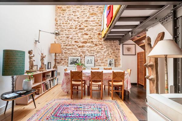 Loft dans une ancienne fabrique de faïence proche du canal St Martin