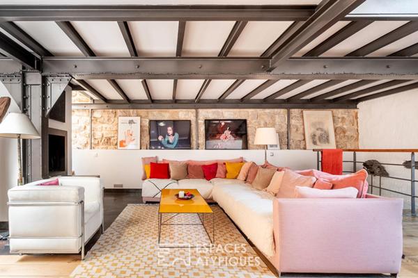 Loft dans une ancienne fabrique de faïence proche du canal St Martin