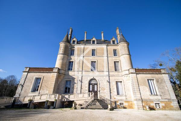 CHÂTEAU STYLE RENAISSANCE AVEC GÎTES ET DÉPENDANCES