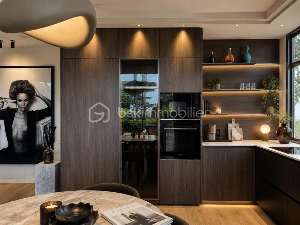 APPARTEMENT 3 PIECES - 72 M² - TERRASSE 49M² - VUE MER - GARAGE - PISCINE - TENNIS - 5 MIN CANNES
(English version Below)
Laurent Morin, spécialiste des propriétés avec vue mer, vous propose ce superbe appartement entièrement rénové par un architecte, situé au sein d’une résidence recherchée à Vallauris – Golfe-Juan.
D’une superficie de 72 m², l’appartement vendu meublé bénéficie d’une rénovation particulièrement soignée, réalisée avec des matériaux de grande qualité et une attention portée à chaque détail. Il se compose comme suit:
- Un hall d'entrée
- Un vaste séjour de 37m² avec cuisine qui ouvre sur la terrasse vue mer
- 2 chambres (12.6 et 9.3m²)
- Une salle de douche
- Un WC indépendant
- Une grande terrasse d'environ 50m² avec vue mer et Cap d'Antibes
- Un Garage de 21.5m² avec espace cave 

La résidence propose un cadre de vie privilégié avec un jardin parfaitement entretenu, une piscine et un terrain de tennis
Idéalement situé, l’appartement se trouve à seulement 5 minutes du centre de Cannes et de Golfe Juan tout en bénéficiant d’un environnement résidentiel et sécurisé.

Informations complémentaires
* Vendu meublé
* Charges de copropriété : 5200€ / an (433€ /mois)
* Taxe foncière : non connue à ce jour
* DPE : en cours

Contactez-moi 24h/24 et 7j/7 pour obtenir davantage d’informations ou organiser une visite privée.
--------------------------------------------
 3-BEDROOM APARTMENT – 72 SQM – 49 SQM TERRACE – SEA VIEW – GARAGE – SWIMMING POOL – TENNIS COURT – 5 MIN FROM CANNES
Laurent Morin, a specialist in sea-view properties, presents this elegant apartment, completely renovated by an architect, located in a sought-after residence in Vallauris.
Offering  72 sqm of living space, the apartment fully furnished has undergone a particularly high-quality renovation, using premium materials and with meticulous attention to detail.
It comprises:
* An entrance hall
* A spacious living room with an open-plan kitchen, opening onto the sea-view terrace
* 2 bedrooms
* A shower room
* A separate WC
* A large terrace of approximately 49 sqm, offering stunning views of the sea and Cap d’Antibes
* A garage with additional cellar/storage space

The residence offers a privileged lifestyle, featuring beautifully maintained landscaped gardens, a swimming pool and a tennis court.

Ideally located, the apartment is just 5 minutes from the centre of Cannes and Golfe-Juan, while enjoying a peaceful, secure and highly desirable residential setting.
 Additional Information :
* Fully furnished
*Co-ownership charges: 5200€ / year
*Property tax: Not yet known
*Energy Performance Certificate (DPE): In progress

Please contact me 24/7 for further information or to arrange a private viewing.