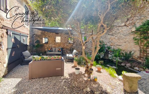 Dpt Hérault (34), à vendre à PAULHAN, maison vigneronne T5 205m² avec garage de 130m² et studio indépendant de 35m² - Terrain de 510 m2