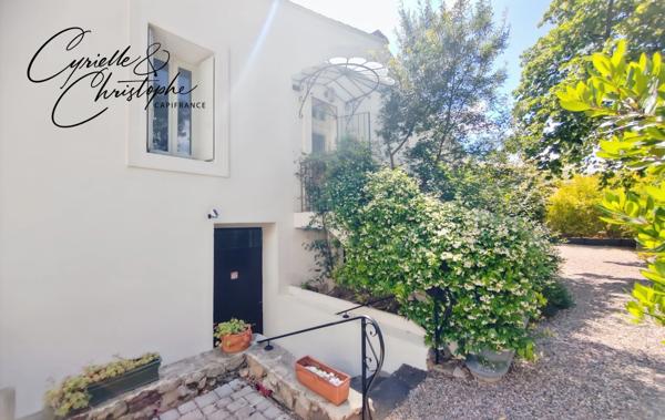 Dpt Hérault (34), à vendre à PAULHAN, maison vigneronne T5 205m² avec garage de 130m² et studio indépendant de 35m² - Terrain de 510 m2