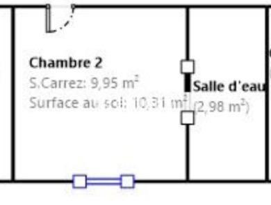 Appartement 1 pièce - 13 m² Exclusivité