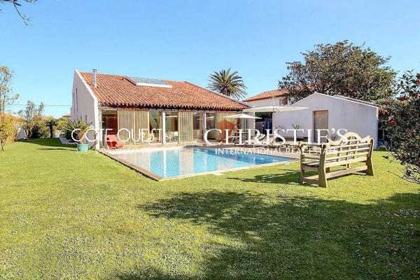À vendre Bidart - Villa avec piscine au calme absolu avec vue sur l'océan