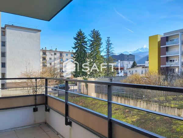 Appartement 3 pièces 61,5m² avec terrasse