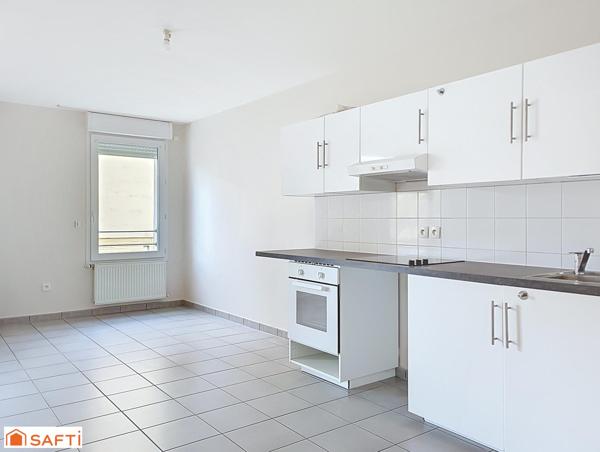 Appartement 3 pièces 61,5m² avec terrasse