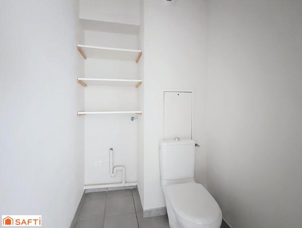 Appartement 3 pièces 61,5m² avec terrasse