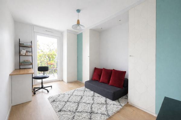 NANTERRE Appartement familial 4 pièces avec balcon