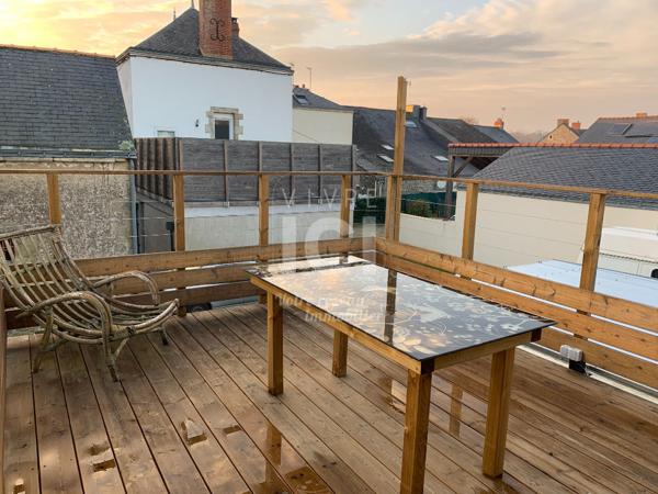 Maison de bourg rénovée - Meublée T3 60 m²  - garage - jardin VIGNEUX DE BRETAGNE