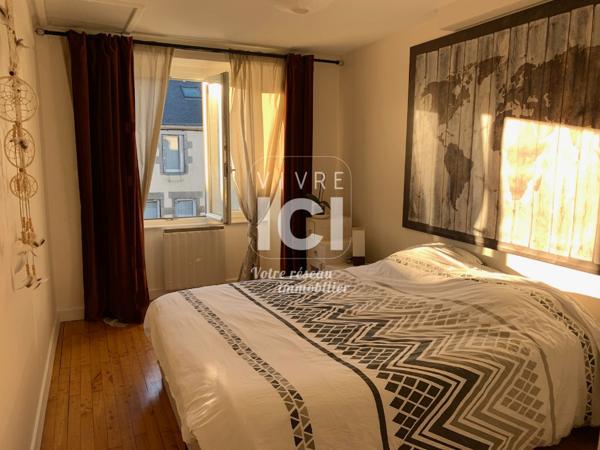 Maison de bourg rénovée - Meublée T3 60 m²  - garage - jardin VIGNEUX DE BRETAGNE