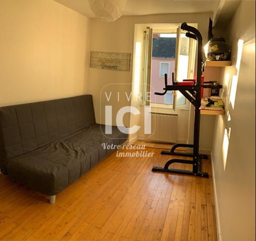 Maison de bourg rénovée - Meublée T3 60 m²  - garage - jardin VIGNEUX DE BRETAGNE