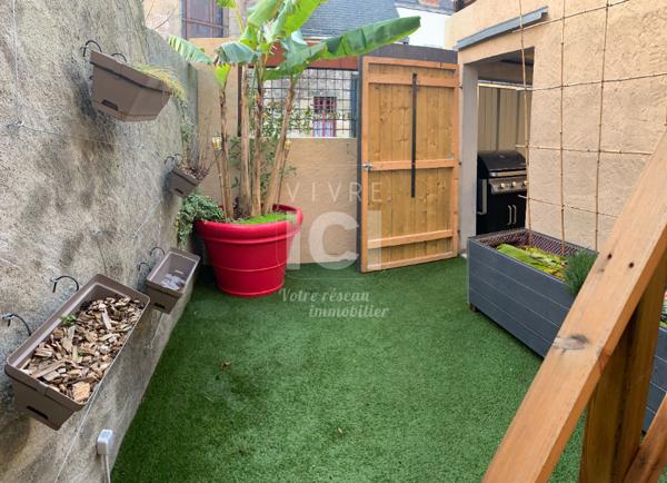 Maison de bourg rénovée - Meublée T3 60 m²  - garage - jardin VIGNEUX DE BRETAGNE