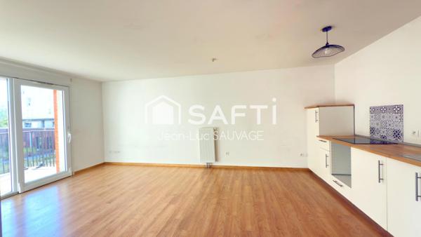 T3 Humanicité avec Balcon et Parking couvert