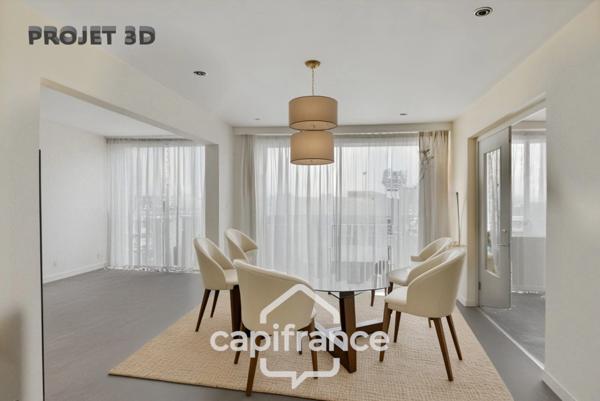 Appartement lumineux avec vue dégagée – Résidence sécurisée avec gardien