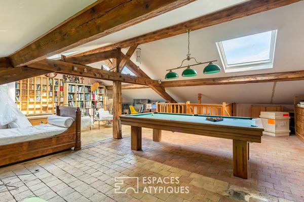 Maison familiale de caractère au centre d’Oullins