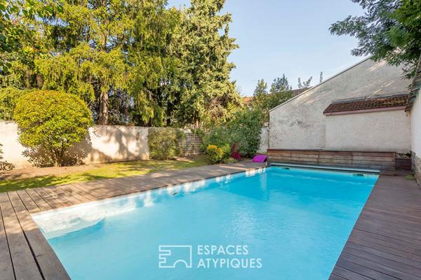 Maison familiale de caractère au centre d’Oullins