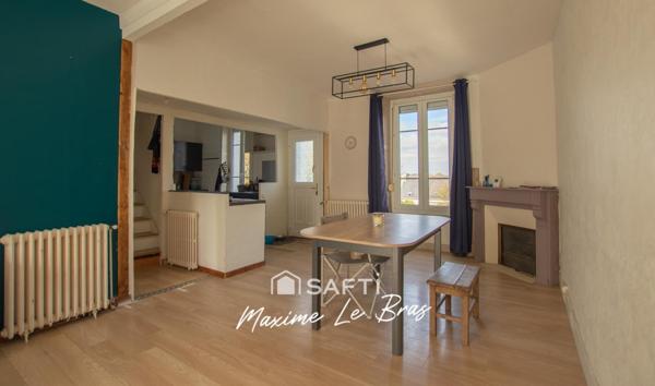Maison 4 pièces 97 m2 avec sous-sol complet