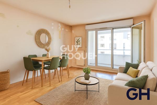 Appartement Lyon 3ème - T3 65 m2 avec loggia et garage