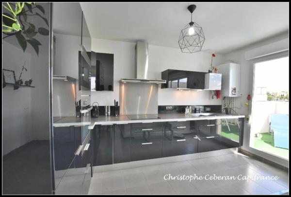 Dpt Hérault (34), à vendre MONTPELLIER appartement T3 de 62 m² - Terrasse de 12,5m²
