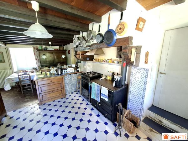 Maison de caractère 5 pièces, 3 chambres, vue sur le gave