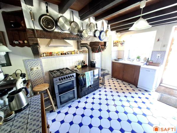 Maison de caractère 5 pièces, 3 chambres, vue sur le gave