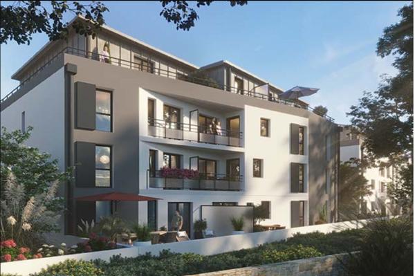 Appartement de type 3 de 63,96m² avec grande terrasse Quartier du Landreau à NANTES
