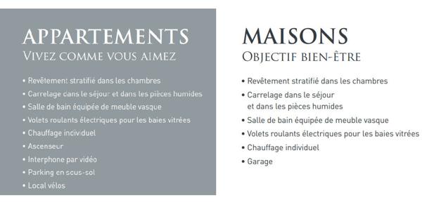 Appartement de type 3 de 63,96m² avec grande terrasse Quartier du Landreau à NANTES