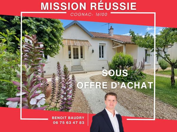 Maison semi plain-pied à RENOVER - 3 chambres - Jardins clos - Garage