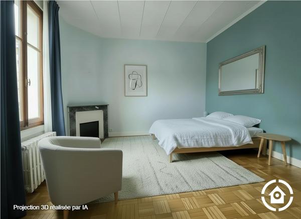 Maison semi plain-pied à RENOVER - 3 chambres - Jardins clos - Garage